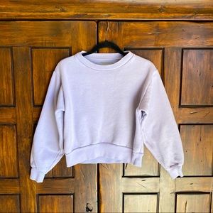 NWOT Everlane Lavender Sweater Top